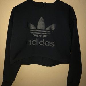 Adidas crop top sweater